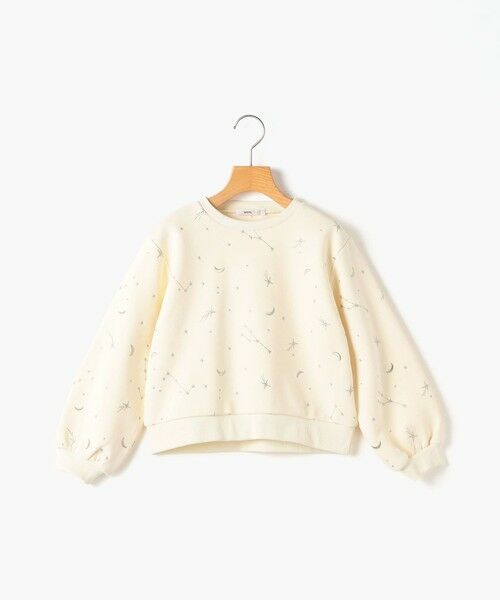 SHIPS / シップス スウェット | SHIPS KIDS:80〜90cm /星座 モチーフ スウェット（オフホワイト）