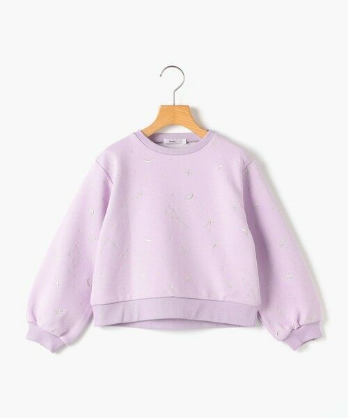 SHIPS / シップス スウェット | SHIPS KIDS:100〜130cm /星座 モチーフ スウェット（ライラック）