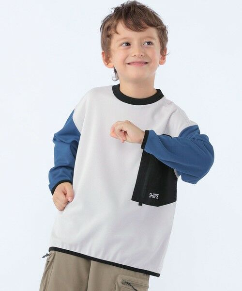 SHIPS / シップス Tシャツ | SHIPS KIDS:120〜130cm /〈吸水速乾〉Octa(R) ロングスリーブ カットソー | 詳細2