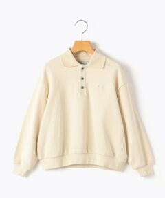 SHIPS / シップス スウェット | 【SHIPS KIDS別注】ARCH＆LINE:100〜130cm / コットン ポロ スウェット