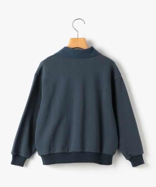 SHIPS / シップス スウェット | 【SHIPS KIDS別注】ARCH＆LINE:100〜130cm / コットン ポロ スウェット | 詳細9