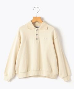 SHIPS / シップス スウェット | 【SHIPS KIDS別注】ARCH＆LINE:140〜160cm / コットン ポロ スウェット