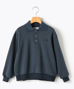SHIPS / シップス スウェット | 【SHIPS KIDS別注】ARCH＆LINE:140〜160cm / コットン ポロ スウェット