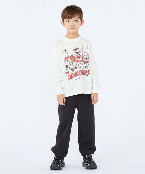 SHIPS / シップス Tシャツ | 【SHIPS KIDS別注】ARCH＆LINE:100〜130cm / ダイナソー  ロングスリーブ Tシャツ | 詳細3