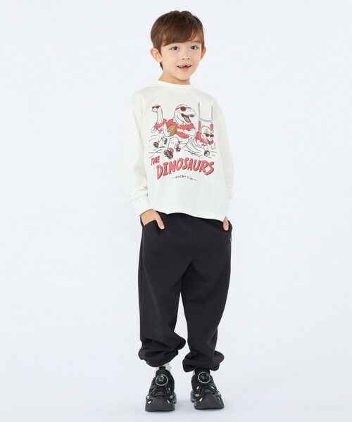 SHIPS / シップス Tシャツ | 【SHIPS KIDS別注】ARCH＆LINE:100〜130cm / ダイナソー  ロングスリーブ Tシャツ | 詳細5