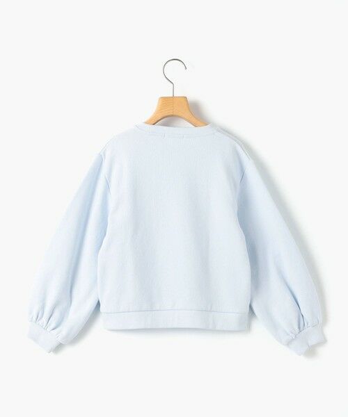 SHIPS / シップス スウェット | SHIPS KIDS:80〜90cm /スパンコールフラワー ハート スウェット | 詳細3