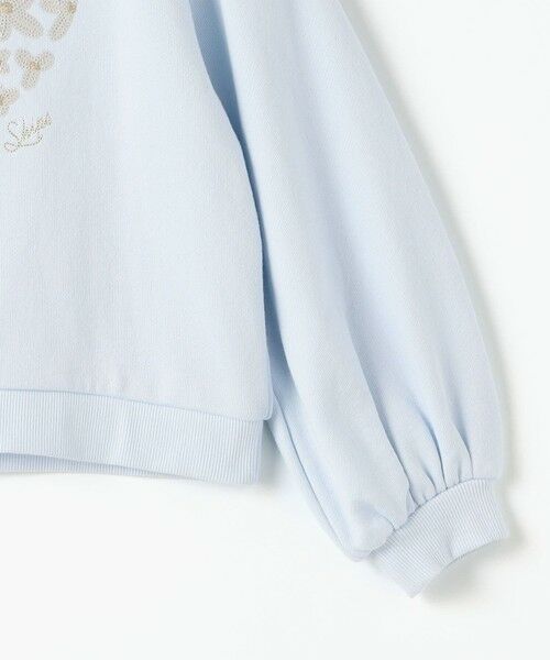SHIPS / シップス スウェット | SHIPS KIDS:140〜150cm /スパンコールフラワー ハート スウェット | 詳細5