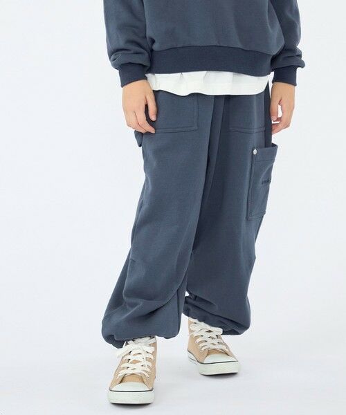 SHIPS / シップス チノ・ワークパンツ | 【SHIPS KIDS別注】ARCH＆LINE:100〜130cm / コットン スウェット カーゴ パンツ | 詳細2