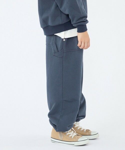 SHIPS / シップス チノ・ワークパンツ | 【SHIPS KIDS別注】ARCH＆LINE:100〜130cm / コットン スウェット カーゴ パンツ | 詳細3