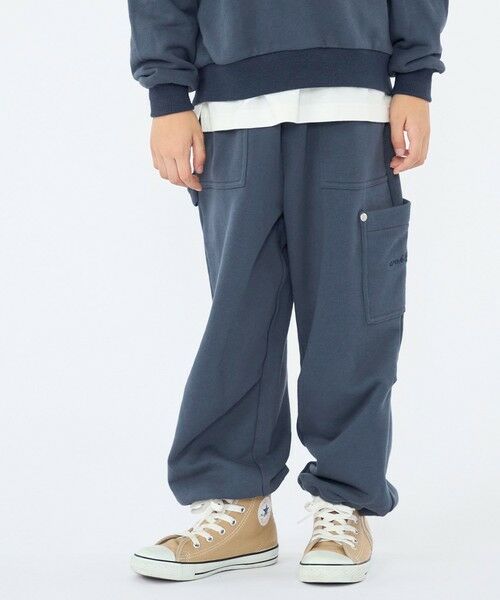 SHIPS / シップス チノ・ワークパンツ | 【SHIPS KIDS別注】ARCH＆LINE:100〜130cm / コットン スウェット カーゴ パンツ | 詳細4