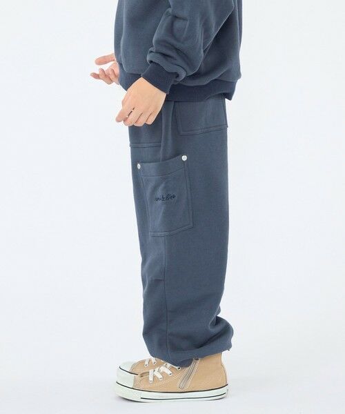 SHIPS / シップス チノ・ワークパンツ | 【SHIPS KIDS別注】ARCH＆LINE:100〜130cm / コットン スウェット カーゴ パンツ | 詳細5
