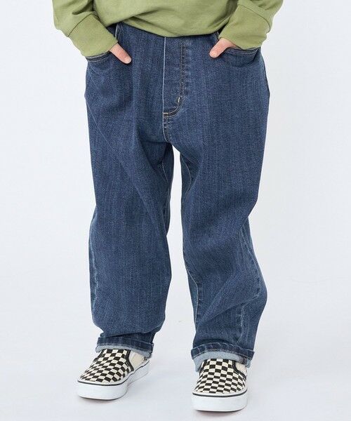 SHIPS / シップス デニムパンツ | SHIPS KIDS:100〜130cm /ヴィンテージ ライク デニム パンツ(ネイビー)