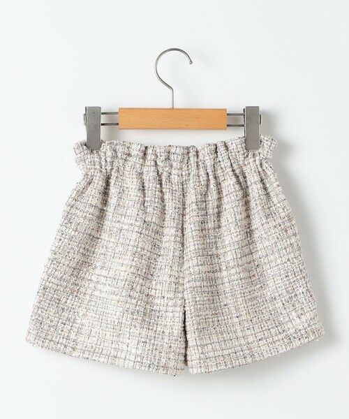 SHIPS / シップス ショート・ハーフ・半端丈パンツ | SHIPS KIDS:100〜130cm / 〈手洗い可能〉シャイニー ツイード ショートパンツ | 詳細20