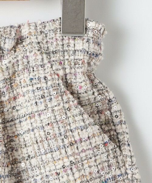 SHIPS / シップス ショート・ハーフ・半端丈パンツ | SHIPS KIDS:100〜130cm / 〈手洗い可能〉シャイニー ツイード ショートパンツ | 詳細25
