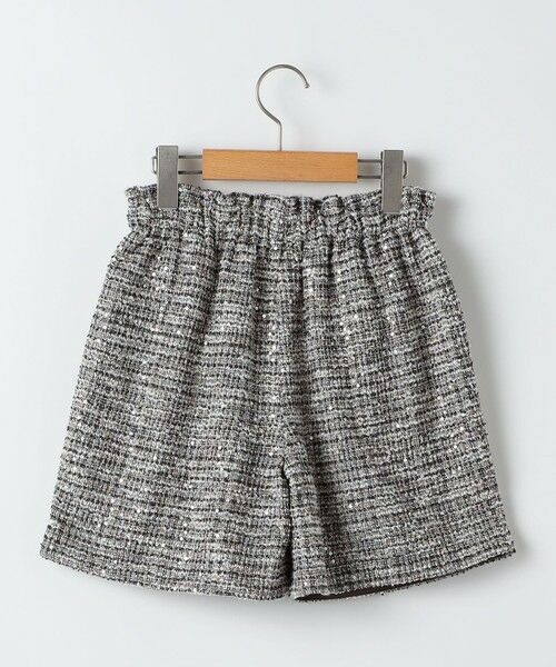 SHIPS / シップス ショート・ハーフ・半端丈パンツ | SHIPS KIDS:140〜150cm / 〈手洗い可能〉シャイニー ツイード ショートパンツ | 詳細1