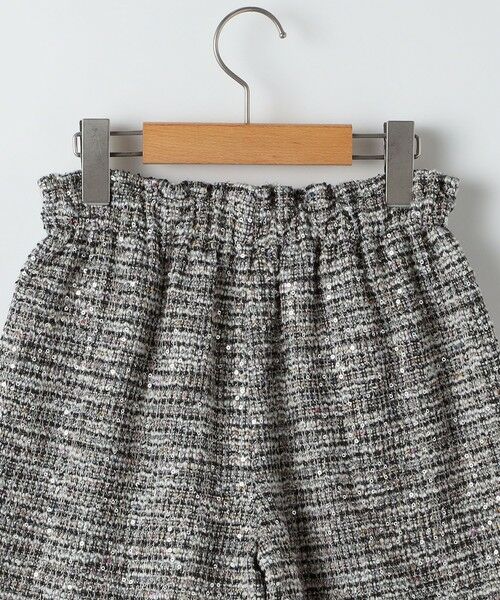 SHIPS / シップス ショート・ハーフ・半端丈パンツ | SHIPS KIDS:140〜150cm / 〈手洗い可能〉シャイニー ツイード ショートパンツ | 詳細5