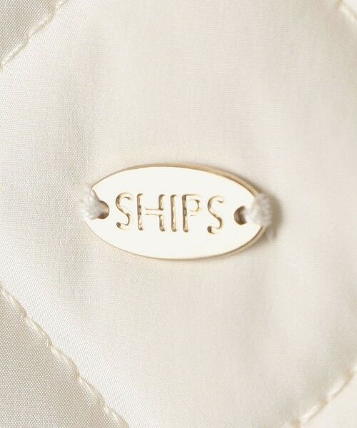 SHIPS / シップス その他アウター | SHIPS KIDS:80〜90cm /〈洗濯機可能〉 キルト ペプラム  ジップ ジャケット | 詳細4