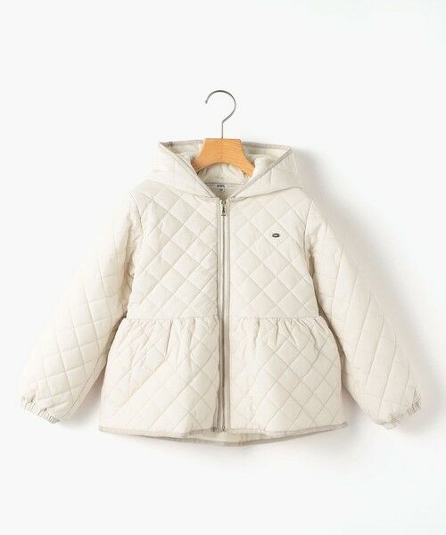 SHIPS / シップス その他アウター | SHIPS KIDS:100〜130cm /〈洗濯機可能〉 キルト ペプラム ジップ ジャケット | 詳細10