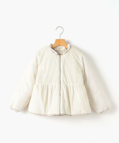 SHIPS / シップス その他アウター | SHIPS KIDS:100〜130cm /〈洗濯機可能〉 キルト ペプラム ジップ ジャケット | 詳細19