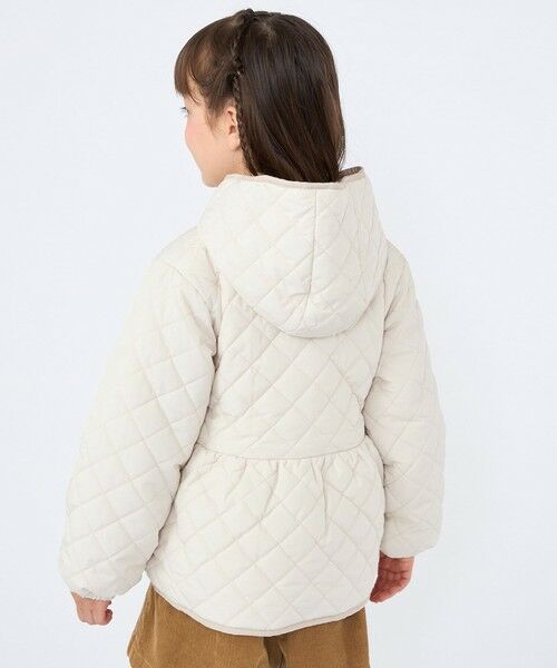 SHIPS / シップス その他アウター | SHIPS KIDS:100〜130cm /〈洗濯機可能〉 キルト ペプラム ジップ ジャケット | 詳細2