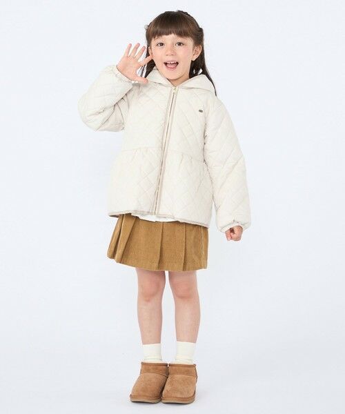 SHIPS / シップス その他アウター | SHIPS KIDS:100〜130cm /〈洗濯機可能〉 キルト ペプラム ジップ ジャケット | 詳細7
