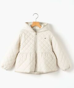 SHIPS / シップス その他アウター | SHIPS KIDS:140〜150cm /〈洗濯機可能〉 キルト ペプラム  ジップ ジャケット