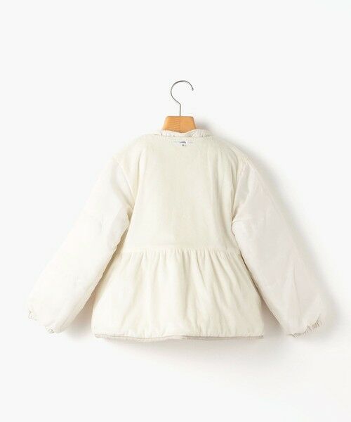 SHIPS / シップス その他アウター | SHIPS KIDS:140〜150cm /〈洗濯機可能〉 キルト ペプラム  ジップ ジャケット | 詳細10