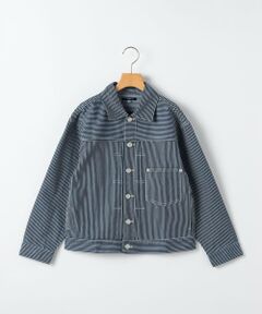 SHIPS / シップス Gジャン・デニムジャケット | SHIPS KIDS:140〜160cm / ヒッコリー デニム ジャケット
