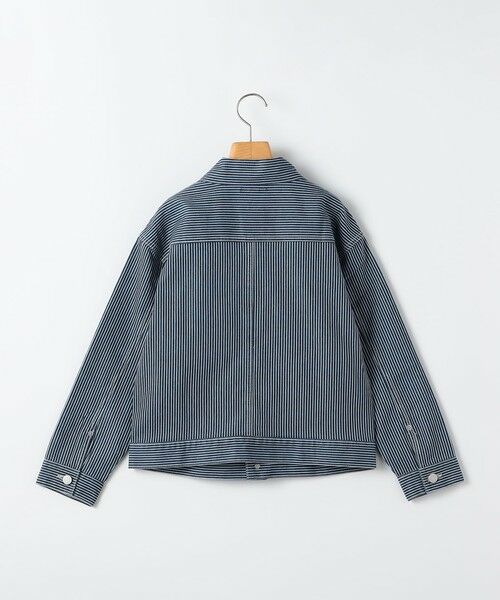 SHIPS / シップス Gジャン・デニムジャケット | SHIPS KIDS:140〜160cm / ヒッコリー デニム ジャケット | 詳細1