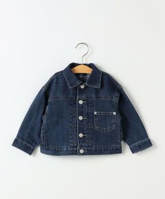 SHIPS / シップス Gジャン・デニムジャケット | SHIPS KIDS:90cm /ヴィンテージ ライク デニム ジャケット