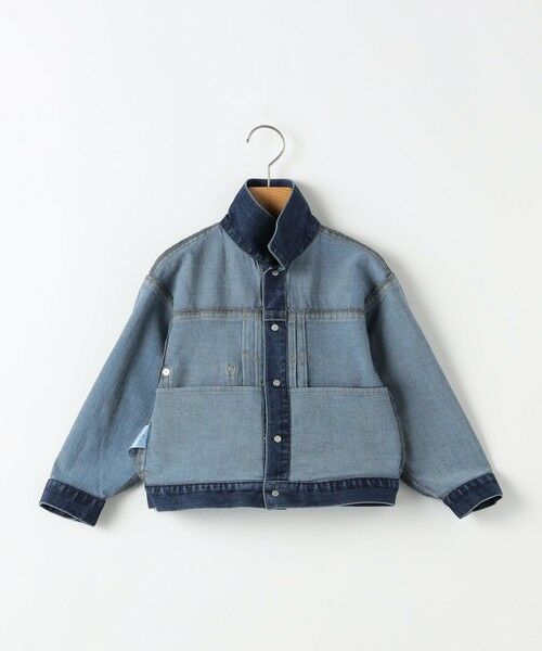 SHIPS / シップス Gジャン・デニムジャケット | SHIPS KIDS:100〜130cm /ヴィンテージ ライク デニム ジャケット | 詳細2