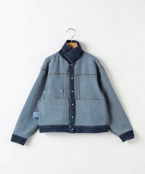 SHIPS / シップス Gジャン・デニムジャケット | SHIPS KIDS:140〜160cm /ヴィンテージ ライク デニム ジャケット | 詳細2