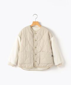 SHIPS / シップス ブルゾン | SHIPS KIDS:80〜90cm / 〈洗濯機可能〉ボア×キルティング リバーシブル ブルゾン
