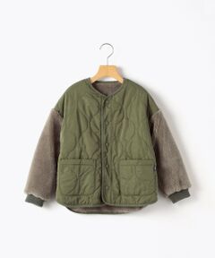 SHIPS / シップス ブルゾン | SHIPS KIDS:80〜90cm / 〈洗濯機可能〉ボア×キルティング リバーシブル ブルゾン