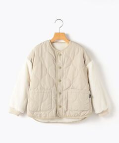SHIPS / シップス ブルゾン | SHIPS KIDS:100〜130cm /〈洗濯機可能〉ボア×キルティング リバーシブル ブルゾン