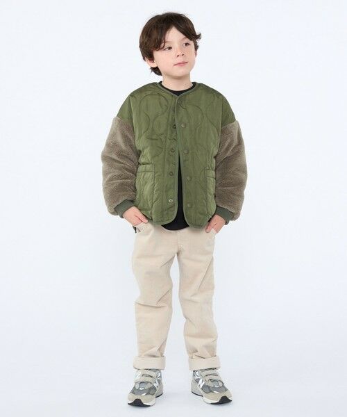 SHIPS / シップス ブルゾン | SHIPS KIDS:100〜130cm /〈洗濯機可能〉ボア×キルティング リバーシブル ブルゾン | 詳細9