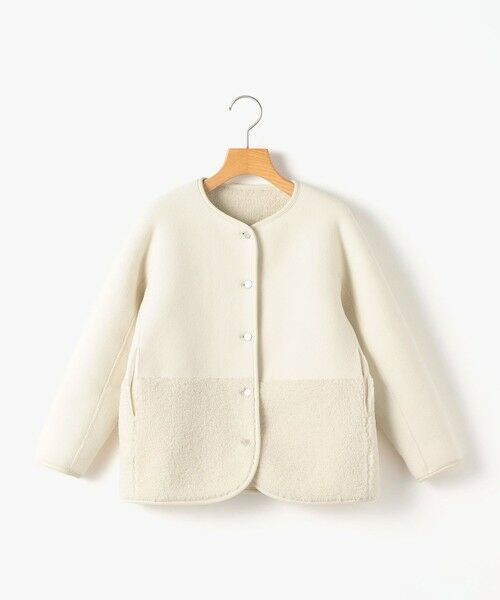 SHIPS / シップス ブルゾン | SHIPS KIDS:100〜130cm/〈手洗い可能〉リバーシブル ボア ブルゾン | 詳細7