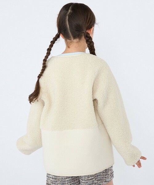 SHIPS / シップス ブルゾン | SHIPS KIDS:100〜130cm/〈手洗い可能〉リバーシブル ボア ブルゾン | 詳細3