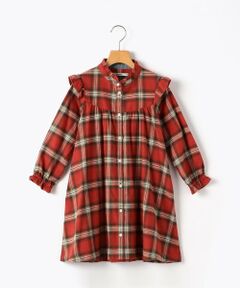 SHIPS / シップス ミニ丈・ひざ丈ワンピース | SHIPS KIDS:80〜90cm / ネル チェック  ワンピース