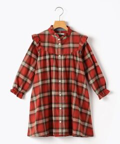 SHIPS / シップス ミニ丈・ひざ丈ワンピース | SHIPS KIDS:100〜130cm / ネル チェック  ワンピース