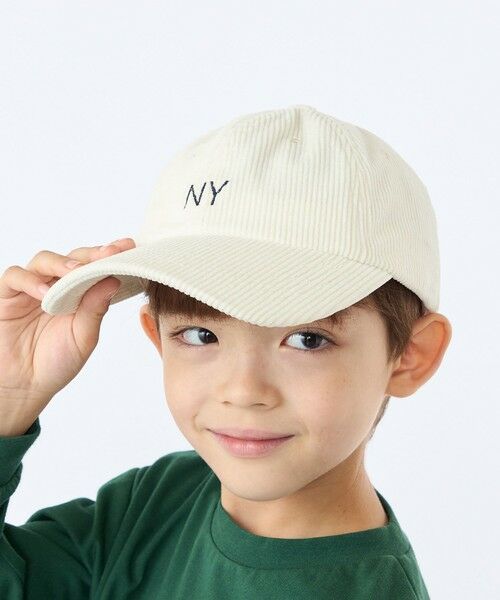 SHIPS / シップス キャップ | SHIPS KIDS:コーデュロイ ロゴ キャップ | 詳細2