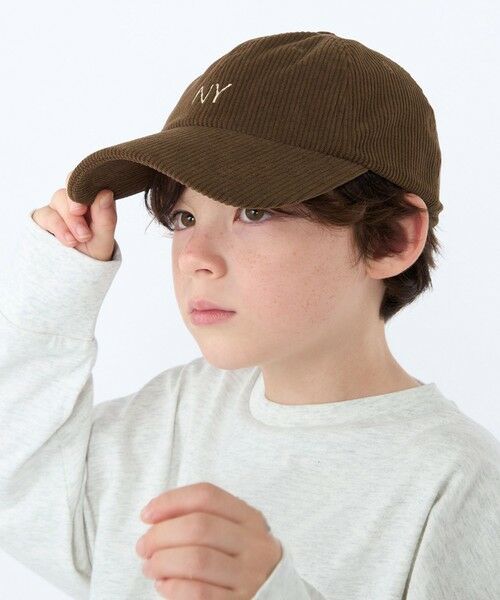 SHIPS / シップス キャップ | SHIPS KIDS:コーデュロイ ロゴ キャップ | 詳細6