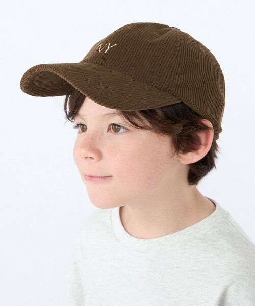 SHIPS / シップス キャップ | SHIPS KIDS:コーデュロイ ロゴ キャップ | 詳細7