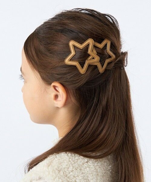 SHIPS / シップス その他 | SHIPS KIDS:スター モチーフ ヘアピン セット（ベージュ系）
