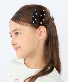 SHIPS / シップス ヘアピン | SHIPS KIDS:ベロア (ポリエステル) スター ヘアクリップ セット
