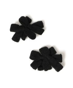 SHIPS / シップス ヘアピン | SHIPS KIDS:リボン モチーフ ニット ヘアクリップ セット