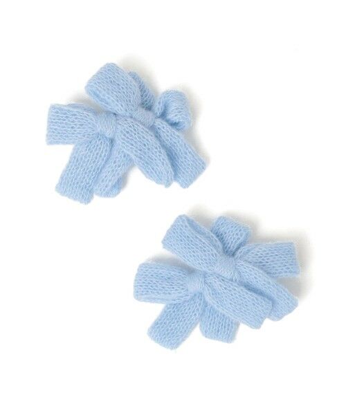 SHIPS / シップス ヘアピン | SHIPS KIDS:リボン モチーフ ニット ヘアクリップ セット | 詳細4