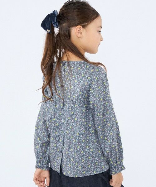SHIPS / シップス ヘアゴム・シュシュ | SHIPS KIDS:ベロア(ポリエステル) リボン シュシュ | 詳細4