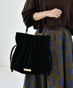 SHIPS / シップス トートバッグ | quaranciel: ドロスト ギャザー リング トート バッグ