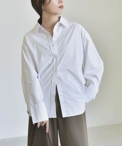 SHIPS / シップス シャツ・ブラウス | 《予約》quaranciel:〈UVカット/洗濯機可能〉UNITO plus レギュラーカラー ルーズ シャツ